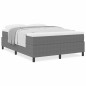 vidaXL Letto con Box Spring e Materasso Grigio Chiaro, 160 x 200 cm, in velluto a coste. vidaXL Letto con Box Spring e Materasso Grigio Chiaro, 160 x 200 cm, in velluto a coste.