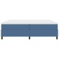 vidaXL Letto a molle con materasso, Blu, 200x200 cm, Tessuto di corduroy vidaXL Letto a molle con materasso, Blu, 200x200 cm, Tessuto di corduroy