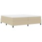 vidaXL Letto Box Spring con Materasso Verde Chiaro e Grigio, 200 x 200 cm, Tessuto Velluto