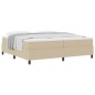 vidaXL Letto Box Spring con Materasso Verde Chiaro e Grigio, 200 x 200 cm, Tessuto Velluto