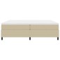vidaXL Letto Box Spring con Materasso Verde Chiaro e Grigio, 200 x 200 cm, Tessuto Velluto
