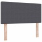 vidaXL Letto con Box Spring con Materasso Grigio Scuro 80x200 cm Tessuto di Corduroy vidaXL Letto con Box Spring con Materasso Grigio Scuro 80x200 cm Tessuto di Corduroy