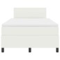vidaXL Letto a Molle con Materasso Panna 120x200 cm Tessuto Corduroy