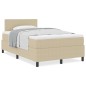 vidaXL Letto Box Spring con Materasso Verde Light Grigio 120x200 cm Tessuto di Corduroy vidaXL Letto Box Spring con Materasso Verde Light Grigio 120x200 cm Tessuto di Corduroy