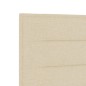 vidaXL Testiera design Lines vitaXL Crema 80 cm Tessuto vidaXL Testiera design Lines vitaXL Crema 80 cm Tessuto