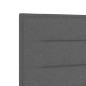 vidaXL Testiera Design Linee Grigio Scuro 90 cm Tessuto vidaXL Testiera Design Linee Grigio Scuro 90 cm Tessuto