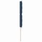 vidaXL Testiera Design Linee Blu 90 cm Tessuto