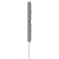vidaXL Testiera Design Linee Grigio Chiaro 200 cm Tessuto