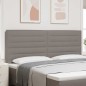 vidaXL Testiera Design Linee Tortora 200 cm Tessuto vidaXL Testiera Design Linee Tortora 200 cm Tessuto