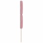vidaXL Testiera rosa in velluto con bottoni di cristallo, imbottita, alta 90 cm vidaXL Testiera rosa in velluto con bottoni di cristallo, imbottita, alta 90 cm