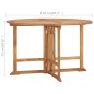 Tavolo da Giardino Pieghevole Ø110x75 cm in Massello di Teak Tavolo da Giardino Pieghevole Ø110x75 cm in Massello di Teak