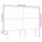 vidaXL Testiera trapuntata blu scuro 180 cm velluto vidaXL Testiera trapuntata blu scuro 180 cm velluto