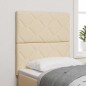 vidaXL Testiera a rombi crema 80 cm in tessuto vidaXL Testiera a rombi crema 80 cm in tessuto