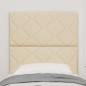 vidaXL Testiera a rombi crema 80 cm in tessuto vidaXL Testiera a rombi crema 80 cm in tessuto