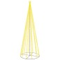 Albero di Natale a Cono Bianco Caldo 732 LED 160x500 cm