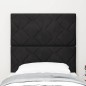 vidaXL Testiera in velluto nero con design a rombi, 80 cm vidaXL Testiera in velluto nero con design a rombi, 80 cm