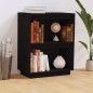 Mobile Consolle Nero 60x34x75 cm in Legno Massello di Pino Mobile Consolle Nero 60x34x75 cm in Legno Massello di Pino