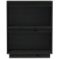 Mobile Consolle Nero 60x34x75 cm in Legno Massello di Pino Mobile Consolle Nero 60x34x75 cm in Legno Massello di Pino