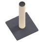 Palo Tiragraffi per Gatti Grigio Scuro 22x22x45 cm Palo Tiragraffi per Gatti Grigio Scuro 22x22x45 cm