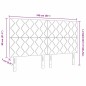 vidaXL Testiera Design Block Diamante Rosa 160cm in velluto vidaXL Testiera Design Block Diamante Rosa 160cm in velluto