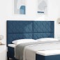 vidaXL Testiera Blu con design a blocchi di diamante, 180 cm in tessuto vidaXL Testiera Blu con design a blocchi di diamante, 180 cm in tessuto