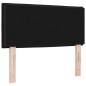 vidaXL Testata a LED Design Linee Nera 80 cm Tessuto vidaXL Testata a LED Design Linee Nera 80 cm Tessuto