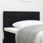 vidaXL Testata a LED Design Linee Nere 100 cm Tessuto