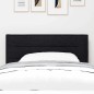 vidaXL Testata a LED Design Linee Nere 100 cm Tessuto