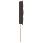 vidaXL Testata Lettone Design Linee Marrone Scuro 90 cm Tessuto vidaXL Testata Lettone Design Linee Marrone Scuro 90 cm Tessuto