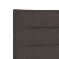 vidaXL Testata Lettone Design Linee Marrone Scuro 90 cm Tessuto vidaXL Testata Lettone Design Linee Marrone Scuro 90 cm Tessuto