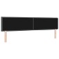 vidaXL Testiera LED Design Linee Grigio Scuro 200 cm Tessuto vidaXL Testiera LED Design Linee Grigio Scuro 200 cm Tessuto