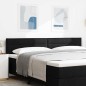 vidaXL Testata LED Design Linee Nere 200 cm Tessuto