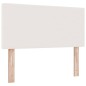 Testata LED vidaXL Design Semplice Panna 80 cm Tessuto Vellutato
