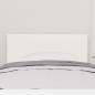 Testata LED vidaXL Design Semplice Panna 80 cm Tessuto Vellutato