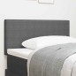 Testata LED vidaXL Semplice Grigio Chiaro 100 cm in Tessuto Corduroy Testata LED vidaXL Semplice Grigio Chiaro 100 cm in Tessuto Corduroy