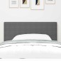 Testata LED vidaXL Semplice Grigio Chiaro 100 cm in Tessuto Corduroy Testata LED vidaXL Semplice Grigio Chiaro 100 cm in Tessuto Corduroy