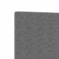 Testata LED vidaXL Semplice Grigio Chiaro 100 cm in Tessuto Corduroy Testata LED vidaXL Semplice Grigio Chiaro 100 cm in Tessuto Corduroy