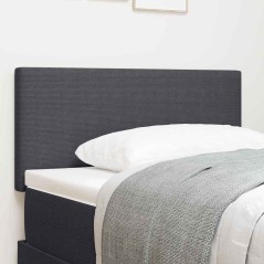Testata LED vidaXL Design Semplice Grigia Scura 100 cm in Tessuto Corduroy