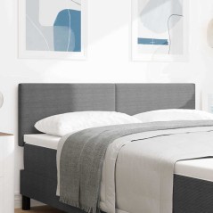 Testata LED vidaXL Design Semplice Grigio Chiaro 72 cm in Tessuto Corduroy