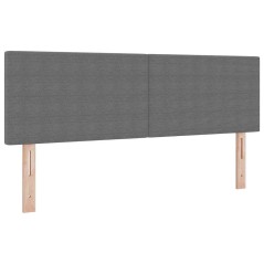 Testata LED vidaXL Design Semplice Grigio Chiaro 72 cm in Tessuto Corduroy