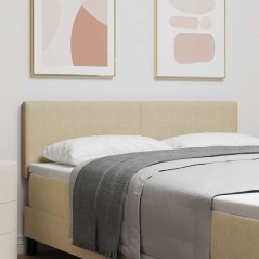 vidaXL Testata LED Design Semplice Verde Chiaro e Grigio 72 cm in Tessuto Corduroy