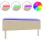 Testata Redale LED Design Semplice Verde Chiaro Grigio 90 cm in Tessuto Corduroy