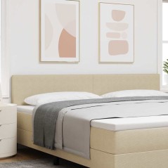 Testiera LED vidaXL Design Semplice Verde Chiaro e Grigio 100 cm in Tessuto Velluto