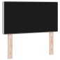 vidaXL Testata LED con bottoni in cristallo, cuscinetto grigio chiaro da 80cm in velluto.