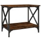 Tavolino Rovere Marrone 55x38x45 cm in Legno Multistrato Tavolino Rovere Marrone 55x38x45 cm in Legno Multistrato