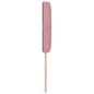 vidaXL Testata LED con bottoni in cristallo, tufted, in velluto rosa da 90 cm