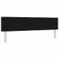 vidaXL Testata LED con bottoni di cristallo, rivestita in velluto nero da 100 cm vidaXL Testata LED con bottoni di cristallo, rivestita in velluto nero da 100 cm