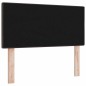 vidaXL Testiera LED marrone scuro con bottoni trapuntati, 80 cm in tessuto vidaXL Testiera LED marrone scuro con bottoni trapuntati, 80 cm in tessuto