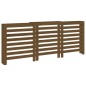 Copertura Termosifone Miele 210x21x85 cm Legno Massello Pino Copertura Termosifone Miele 210x21x85 cm Legno Massello Pino