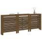 Copertura Termosifone Miele 210x21x85 cm Legno Massello Pino Copertura Termosifone Miele 210x21x85 cm Legno Massello Pino